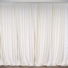 10 ft x 10 Cream Ivory Polyester Photography Backdrop 10 x 10 ft,
