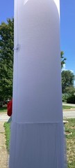 10FT “Bride To Be” LED Inflatable Wedding Backdrop Pillar, White