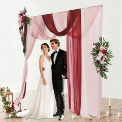 Artificial Flower Arrangements With Drapes Artificial Wedding Arch Flower Kit