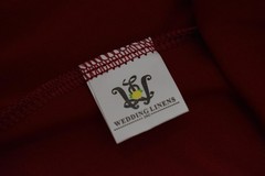 Wedding Linens 2 Pcs Premium Stretch Elastic Lycra Banquet Chair Covers Red