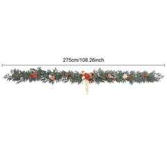 1 Pack Artificial Rattan Vine 275cm Imitation Fake Cane Decorative Rattan Strip