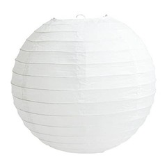 10/12in Ball Round Paper Lantern Hanging Lamp Shade Decoration for Wedding Party
