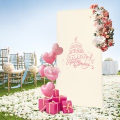 Modern Wedding Backdrop Stand 1*0.5*2m Backdrop Frame Backdrop Stand Rectangle