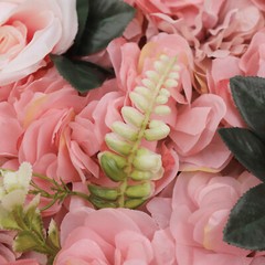 12x Flower Wall Panel 23 x 15in Artificial Roses Hydrangeas for Wedding & Party