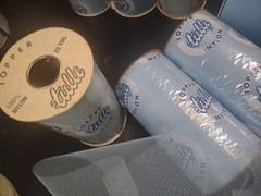 25 Yards Vintage Topper Tulle Net Ribbon Ice Light Blue Wedding Veil Netting 6″
