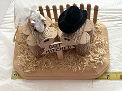 Horse Lovers Western Wedding Table Decoration, 5×7