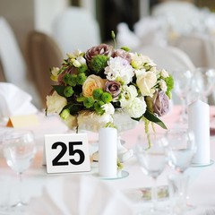 Tuanse 100 Pcs Acrylic Table Numbers 1-100 Double Sided Minimalist Restaurant…