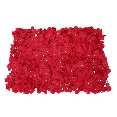 12pcs Red Flower Wall Panel Backdrop For Wedding Party Decor Easy To Use