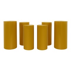 6 Pedestal Stand Party Iron Round Column Riser Wedding Party Display Decoration