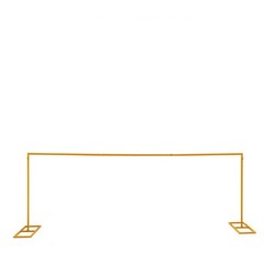 9.8ft Height Garden Party Stand Decor Wedding Arch Backdrop Stand Flower Frame