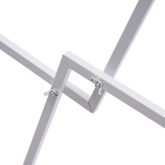 Metal Flower Frame Square Garland Plants Display Stand Weddings Backdrop Decor