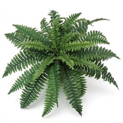 Larksilk Large Artificial Fern Plant 28 in Silk UV Resistant Indoor Outdoor