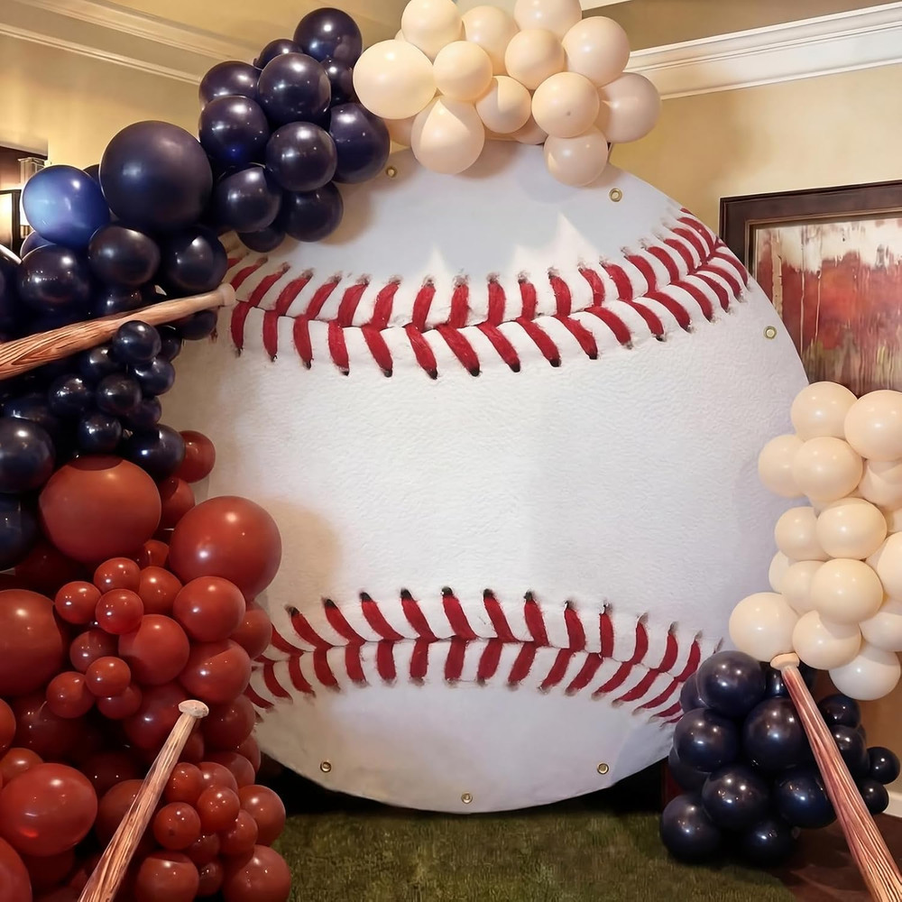 79 Inch Baseball Banner Party Decorations Large Hanging Sport Themed Party Backd