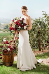 Ling’s Moment Artificial Flowers Fake Silk Roses Faux Dahlia Foam Gardenia Co…