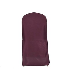 50 Burgundy POLYESTER BANQUET CHAIR COVERS Wholesale Wedding Party Decorations