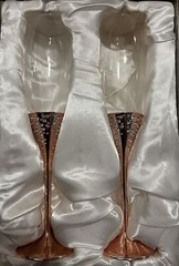 Champagne Flutes-Rose Gold