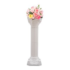 2Pcs Wedding Roman Column Wedding Landscaping Roman Pillar Flowerpot Stand Decor