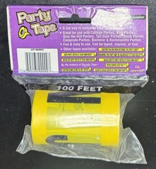 Caution Just Married 100 feet Warning Tape Yellow and Black