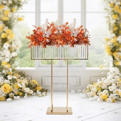 Wedding Flower Stand, Wedding Crystal Flower Stand, Crystal Flower Stand