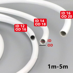 Flexible PVC Shaping Tube Bendable Hard Pipe Wedding Arch DIY Prop Support 1M 5M
