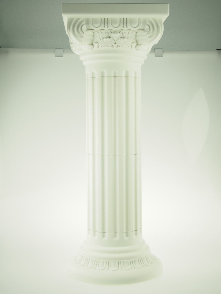 Large Standing Roman Greek Pillars Columns Rubber Shatterproof Garden Wedding