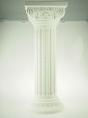 Large Standing Roman Greek Pillars Columns Rubber Shatterproof Garden Wedding