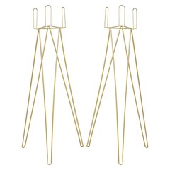 2pcs Flower Plant Stand Display 3.4ft Tall Flower Pot Holder Rack For Decor USA