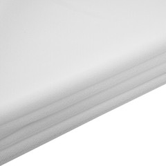 High-Quality White Chiffon Ceiling Drapes, 6 Panels (5*30 Feet Each), Perfect