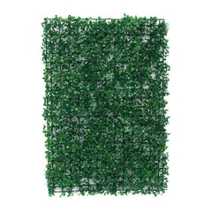 12-Pack Artificial Greenery Panels 40×60cm PE Privacy Wall Hedge Mat