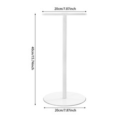 4*Wedding Flower Stand,White Wedding Table Centerpieces,40cm Metal Flower Holder