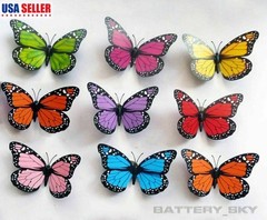 3D Butterfly Decorations Waterproof Fade Resistant for Wedding Party Gifts