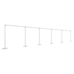 10’x50′ Backdrop Stand Pipe Kit,Background Support System Curtain Frame HOT NEW