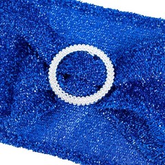 5 ROYAL BLUE Spandex Chiavari Chair Cushion Covers Wedding Reception Party