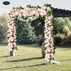 39.37×11.81in Artificial Flowers for Party Wedding Artificial Silk Flowers Row