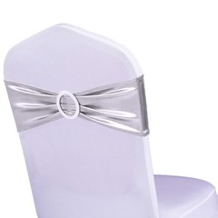 Pack of 50 spandex chair sashes bows for wedding party chair decorations