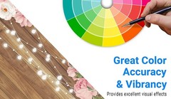 7X5ft Lightweight Wedding and Birthday Backdrop – Perfect for Photoshoots