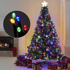 weillsnow 500 LED Multicolor Outdoor Christmas Lights, 164Ft Plug in Waterpro…