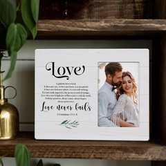 IAXIC Couple Picture Frame for Anniversaries, Wedding Gift for Couples, Roman…