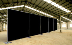 QUICK BACKDROP KIT 10 FT TALL x 50 FT WIDE PIPE (DRAPE OPTIONAL)