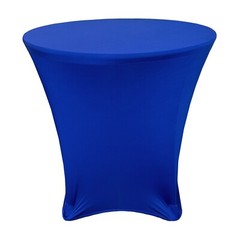 Round Spandex Table Covers, Stretch Tablecloth for Lowboy Cocktail Tables