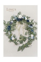 Ling’s Moment 9FT Spring Flower Garland- Wedding Arch Flowers for Backdrop De…
