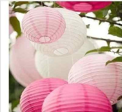 Charmed 5/10 pieces 8″ 10″ 12″ Chinese Paper Lantern Wedding Party Decoration