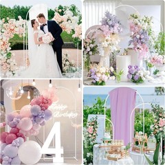Water-Resistant Wedding Arch Stand Set of 3 – Stylish 6FT, 5FT, 4FT Options