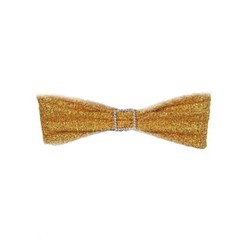 10 Gold Glittered Spandex CHAIR SASHES Wedding Party Reception Decorations SALE