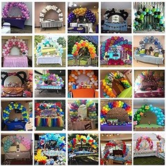 LANGXUN 12ft Table Balloon Arch Kit For Birthday Decorations, Party ,Wedding and