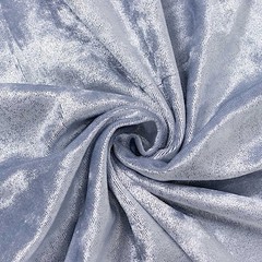 3 DUSTY BLUE Crushed Velvet Round Top Wedding Arch Backdrop STAND COVERS Set