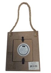 Mr. & Mrs. Door Hanger Frame, Personalize w/ Name Hanging Photo Wedding Gift