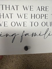 Acrylic Wedding Sign, Bridal Shower Decorations, in Loving Memory Sign for Cerem