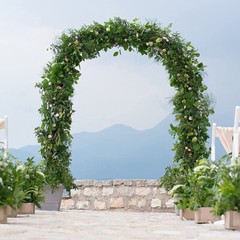 Garden Arbor Wedding Arch Outdoor Indoor Lightweight Bridal Party Easy Assemble