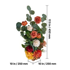 Uimoso 4pcs Freestanding Flower Arrangements for Wedding Floral Centerpieces